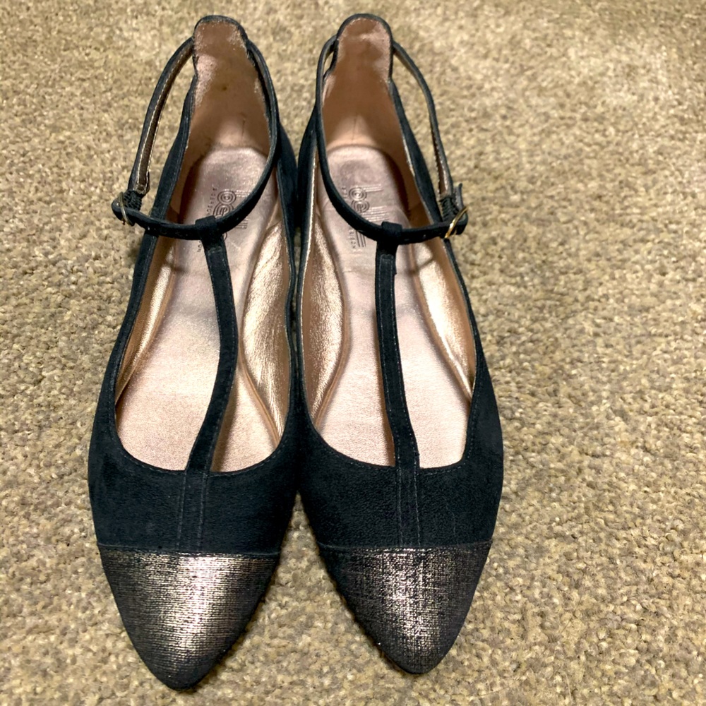Vintage T-strap flats